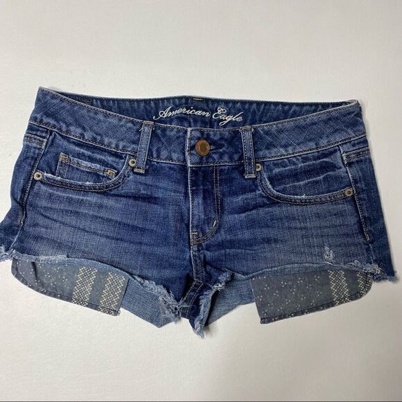 American Eagle Outfitters | Factory Distressed Shorts - Picture 1 of 4